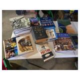 Collection of History and Geography Books Including "Atlas of World History", "Ancient Rome", and "History of the World War" by Frank H. Simonds