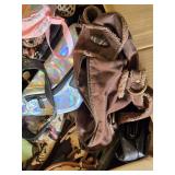Large Box of Assorted Handbags and Purses