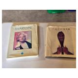 Two Coffee Table Books: Marilyn Monroe and Michael Jordan