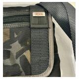 TUMI Camouflage Crossbody Bag - Orange Interior