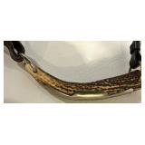 Yves Saint Laurent Leather Bag - Antler-Style Handle