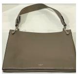 OROTON Taupe Pebbled Leather Bag with Strap