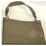 OROTON Taupe Pebbled Leather Bag with Strap