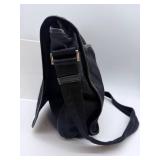 Prada Black Nylon Messenger Bag Made in Italy