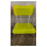 Zeritalia Glass Chip Chairs and Table Top by Tim Power (1993) - 4 Chairs & Glass Table Top