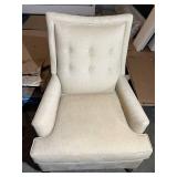Jessica Charles Lounge Chair - 40in H x 29in W x 31in D, Seat H 18in