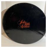 Saks Fifth Avenue Round Hat Box - Black