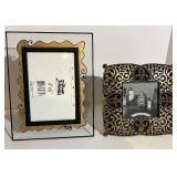 Decorative Photo Frames & Wrought Iron Easel (Lot of 5)