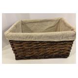 Wicker Baskets Assorted (Lot of 6) including Tissue Box Cover