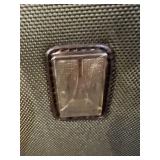Luggage Set - Black Suitcases, Olive Green Case & Brown Duffel