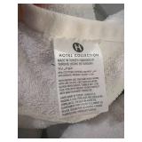DKNY,  Hotel Collection Towels, Hotel Balfour - White Cotton/Modal Bath Towel Set (Lot of 5)
