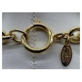 Chanel Gold-Tone Necklace - Diamond-Shaped Pendants, Made in France
