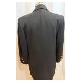 Veronica Beard Patchwork Crest Blazer - Navy - Size 6