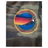 Aviator Nation Camouflage Joggers - Vail, CO Patch & Rainbow Leg Logo - Size S