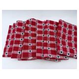 Cupcakes & Cashmere At Home - Patriotic Kitchen Linen Set Featuring Napkins, Placemats & Woven Basket