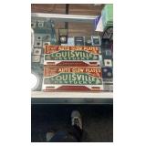 1940s Louisville Kentucky license plate toppers new old stock