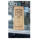 1935 Saratoga racing program