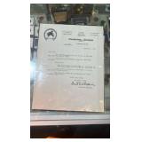 1936 letter from Churchill downs