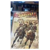 Louisville jockey club Kentucky derby poster reproduction