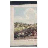 late 1800s horse racing lithograph