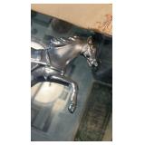 1930s custom horse racing hood ornament new old stock
