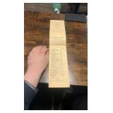 1934 pimlico Maryland jockey club race program