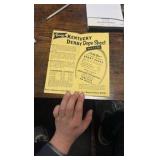1955 Kentucky derby pamphlet