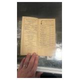 1941 Santa Anita park race program