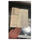 1952 New Orleans fair grounds race program