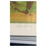 1974 Eddie Arcaro signed and numbered print