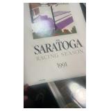 1991 Saratoga racing season advertising poster