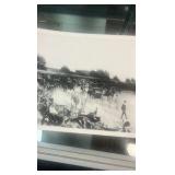 1903 horse race panoramic photo reproduction