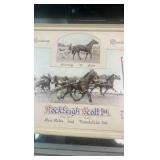 1970 horse racing finish line photograph