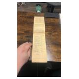 1934 pimlico Maryland jockey club race program