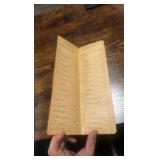 1906 Louisville jockey club Churchill downs race program