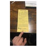 1955 Kentucky derby pamphlet