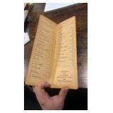 1906 Louisville jockey club Churchill downs race program