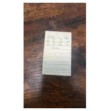 1938-1940 Pinkerton national detective agency employee I.d. cards for famous race tracks