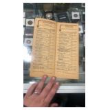 1937 Santa Anita park race program