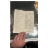 1957 Hollywood park race program