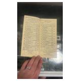 1951 Saratoga race program