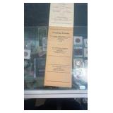 1936 laurel park race program