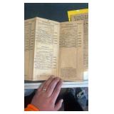 1933 San Mateo county jockey club race program