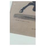 1874 SMUGGLER horse racing etching