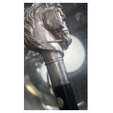 cane with sterling silver handle
