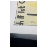 1983 Rick czerwonka signed print secretariat Churchill downs Kentucky derby with coa