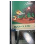 1999 Hoosier park Dan patch race advertisement poster