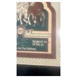 horse racing advertising poster