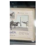 1970 horse racing finish line photograph