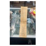 1935 Saratoga racing program